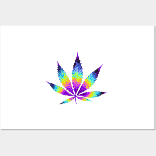 Sour Diesel Holo Leaf Posters and Art